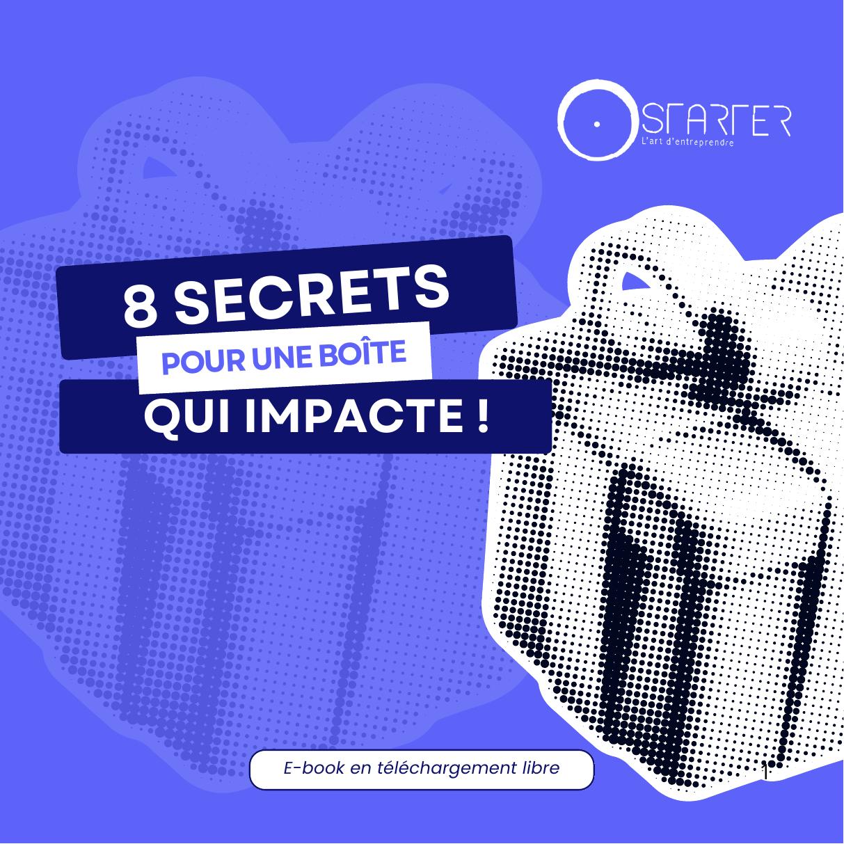 Couverture de l’e-book Starter : 8 secrets pour une boîte qui impacte